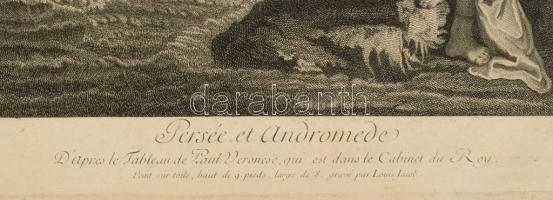 ca 1750 Veronese (Caliari), Paolo (1825-1588) után - Jacob, Louis ( 1712-1802): Persée et Andromede ...