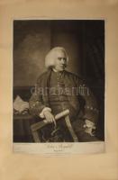 1772 John Boydell (1720-1804) rézmetsző portréja. Valentine Green munkája. Mezzotinto, papír. jelzet...