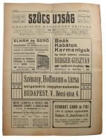 1910 Szücs Ujság. (Ungarische Kürschner Zeitung.) I. évf. 6. sz., 1910. december 10. Bp., Schmelcz é...