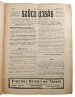 1910 Szücs Ujság. (Ungarische Kürschner Zeitung.) I. évf. 6. sz., 1910. december 10. Bp., Schmelcz é...