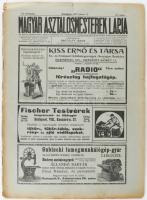 1913 Magyar Asztalosmesterek Lapja, az Asztalosmesterek Szövetségének és a Budapesti Asztalosipartes...