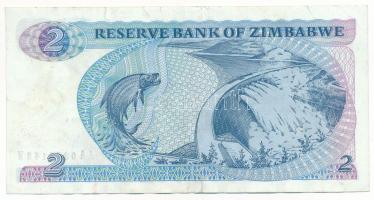 Zimbabwe 1983. 2$ "AA 0870148 W" T:F erős papír
Zimbabwe 1983. 2 Dollars "AA 0870148...