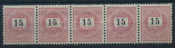 1898 15kr E ötöscsík (30.000)