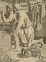 Pietro del Po (1616 ? 1692) Ulysses felismeri Achillest. Rézmetszet, papír, 50,5x37 cm

Pietro del...