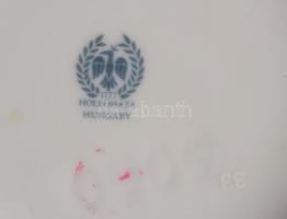 Hollóházi Erika mintás váza. Jelzett, hibátlan, m: 21,5 cm