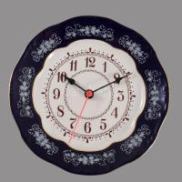 Zsolnay Pompadour falióra. Porcelán, kézzel festett, jelzett, hibátlan d: 25,5 cm