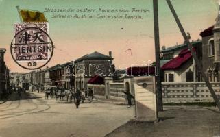 Tientsin street in Austrian Concession (EK)