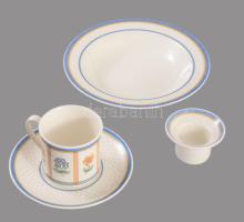 Villeroy &amp; Boch "Julie" reggeliző szett, jelzett, hibátlan, d: 19,5 cm