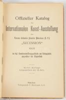 (Szecessziós kiállítás katalógusa 1903) 
Offizieller Katalog der Internationalen Kunst-Ausstellung ...