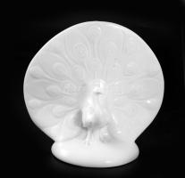 Herendi Fehér 3 darab figura, jelzett, hibátlan, m: 13 cm alatt