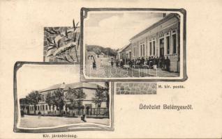Belényes Court and Post office