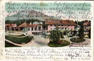 1905 Újtátrafüred, Neu-Schmecks, Novy Smokovec (Magas-Tátra, Vysoké Tatry); F. Pietschmann No. 516