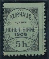 Hohe Rinne 1906 5h felül fogazatlan