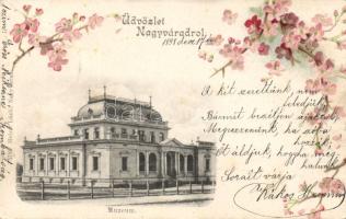 1898 Nagyvárad Museum litho