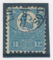 1871 Kőnyomat 10kr V. típus "LIPTÓ-SZ.-MIKLÓS"