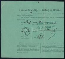 1872 Postautalvány "TÉCSŐ / MÁRMAROS M." - "DEBRECZEN"