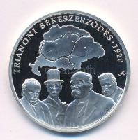 Fritz Mihály (1947- ) DN "Trianoni békeszerződés 1920 / Magyarország Történelme" Ag emléké...