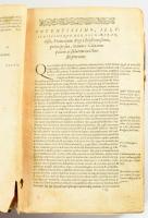 Kálvin János (Johannes Calvinus) Institutio Christianae religionis (A keresztyén vallás rendszere) c...