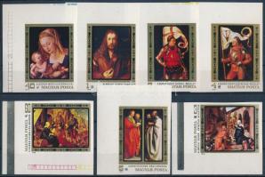 1979 Festmények (XVI.) - Albrecht Dürer ívszéli vágott sor