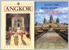 2 db Angkor (Kambodzsa) témájú, angol nyelvű könyv: Dawn F. Rooney: Angkor. An Introductin to the Te...
