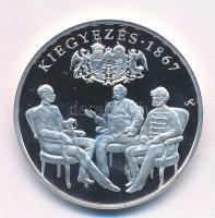 Fritz Mihály (1947- ) DN "Kiegyezés 1867 / Magyarország Történelme" Ag emlékérem kapszuláb...