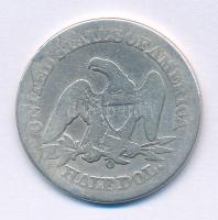 Amerikai Egyesült Államok 1859O 1/2$ Ag "Seated Liberty" T:F
USA 1859O 1/2 Dollar Ag &quo...