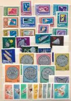 1963-1964 4 klf vágott sor berakólapon (19.500)