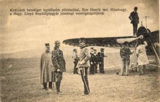 König Karl mit Bier Henrik