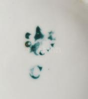Hollóházi kiöntő, jelzett, m: 15 cm