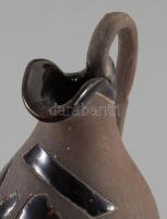Kántor Karcag kisváza, jelzett, m: 10 cm