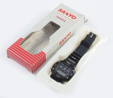 Sanyo sport kvarc karóra, dobozában