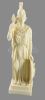 Pallas Athene szobra. Műgyanta 26 cm