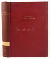 Hóman Bálint: Szent István. Bp., 1938, Kir. M. Egyetemi Nyomda, 326+(4) p.+12 (fekete-fehér képek) t...
