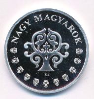 ifj. Szlávics László (1959-) 2011 k. "Nagy Magyarok / Szent István 1000-1038" jelzett Ag e...