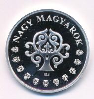 ifj. Szlávics László (1959-) 2011 k. "Nagy Magyarok / Petőfi Sándor" jelzett Ag emlékérem ...
