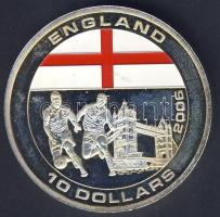 Libéria 2005. 5$ "Labdarúgó VB" multicolor T:PP