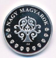 ifj. Szlávics László (1959-) 2011 k. "Nagy Magyarok / Munkácsy Mihály" jelzett Ag emlékére...