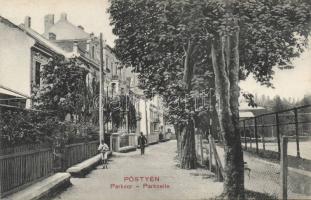 Pöstyén park alley