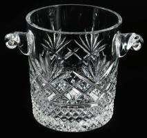 Kristály jégtartó, hibátlan, m: 13 cm