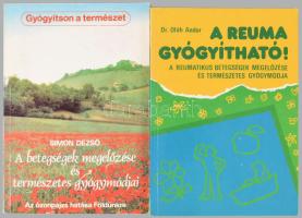2 db könyv: Oláh Andor: A reuma gyógyítható! A reumatikus betegségek megelőzése és természetes gyógy...