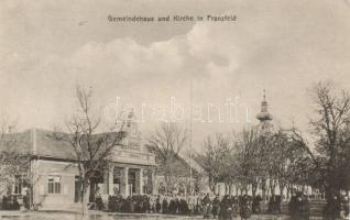 Ferenchalom (Pancsova) Town hall and Church