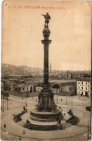 1919 Barcelona, Monumento a Colón. Angel Toldrá Viazo / feladó Dubovay Marcel művész, építész (1898-...