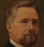 Jelzés nélkül, magyar festő, XX. sz. eleje: Nagysolymosi Koncz Frigyes tábornok portréja civilben. O...