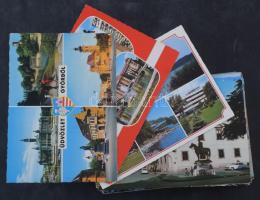 100 db MODERN magyar város képeslap / 100 modern Hungarian town postcards