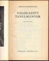 Erwin Schrödinger: Válogatott tanulmányok. Vál. és szerk.: Tőrös Róbert. Ford.: Nagy Imre. Bp., 1985...