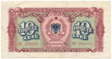 Albánia 1949. 10L "BC 294081" T:F
Albania 1949. 10 Leke "BC 294081" C:F 
Kraus...