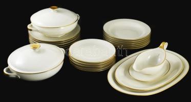 Eschenbach modern ivory színű 23 részes 6 személyes étkészlet, jelzett, teljes, hibátlan