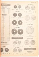 5 db idegennyelvű (angol, német) numizmatikai könyv és katalógus: Yeoman, R. S.: Current Coins of th...