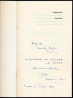 Koch Valéria: Wandlung. Gedichte. A szerző, Koch Valéria (1949-1998) költő, író, műfordító, újságíró...