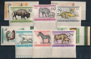 1961 Budapest állatkert I. vágott ívszéli sor (15.000)